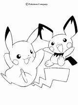 Coloring Pages Pikachu Getcolorings Picachu sketch template