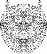 Coloring Mandala Animal Pattern Animals Welcome Pages Kleurplaten Daily Haven Creative Adult Books Intricate Angular Insanely Book Choose Board sketch template