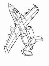 Pages Airplanes Coloring Printable sketch template