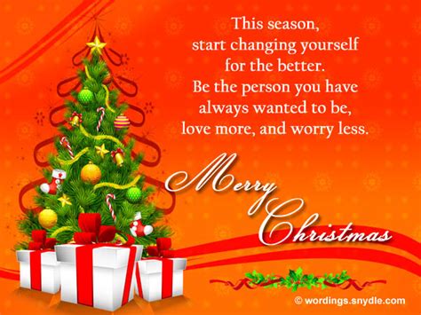 inspirational christmas card messages wordings  messages