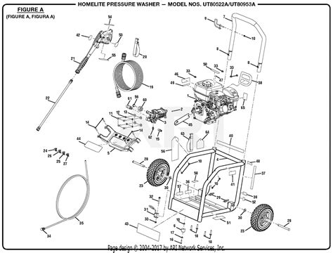 homelite uta pressure washer parts diagram  figure