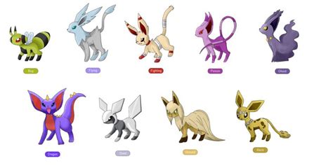12 Best Images About Fake And Real Eeveelutions On