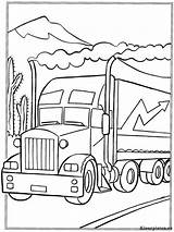 Vrachtwagens Voertuigen sketch template
