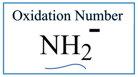 find  oxidation number     nh ion youtube