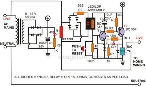 build  simple circuit breaker unit electronic circuit breaker electrical blog