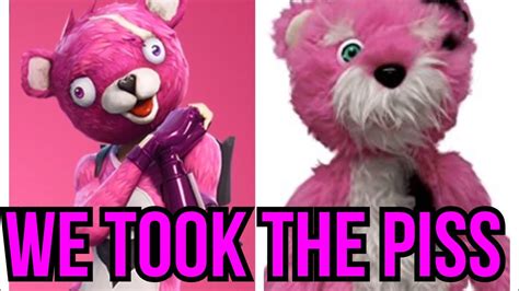 fortnite the funny pink bear youtube