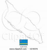 Aruba Outline Flag Illustration Map Clipart Royalty Lal Perera Vector sketch template