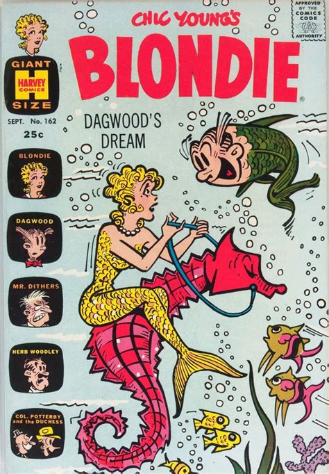 blondie comics 162 harvey 1965 blondie comic blondie and dagwood