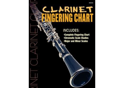 Melbay Clarinet Fingering Chart 796279004695
