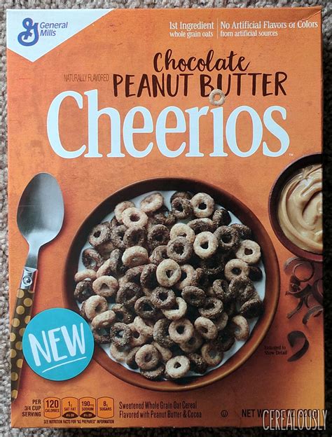 review chocolate peanut butter cheerios cereal  general mills