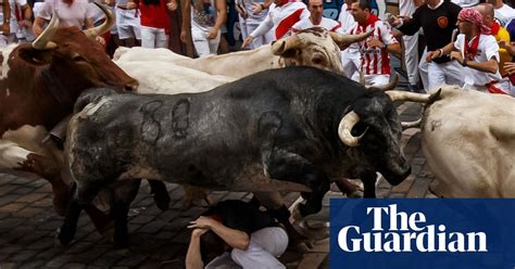 pamplona bull run at san fermín festival in pictures