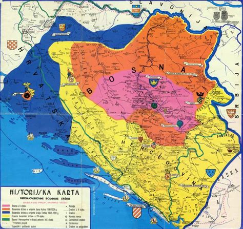 Srednjovjekovna Bosna Karta The Byzantium Blogger