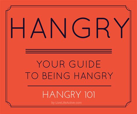hangry 101 your guide to being hangry