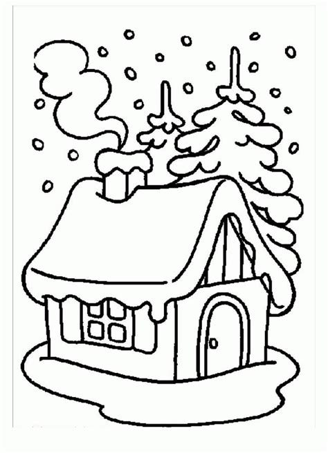 printable pictures  houses coloring home