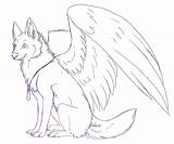 Coloring Pages Wolf Anime Color Getcolorings Wolves Colouring Angel Print Printable sketch template
