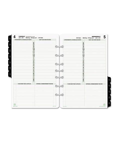 lined pages  organizer