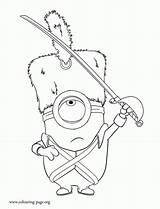Coloring Stuart Pages Minion Minions Library Clipart sketch template