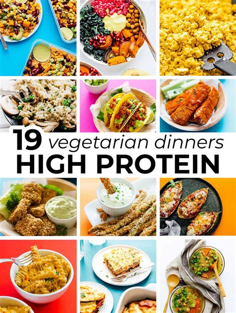 high protein vegetarian meals youll drool   eat learn