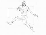 Coloring Pages Football Nfl Eagles Player Philadelphia Printable Drawing Players Logo Ca Getcolorings Getdrawings Jackson Drawings Desean Color Successful Colorings sketch template