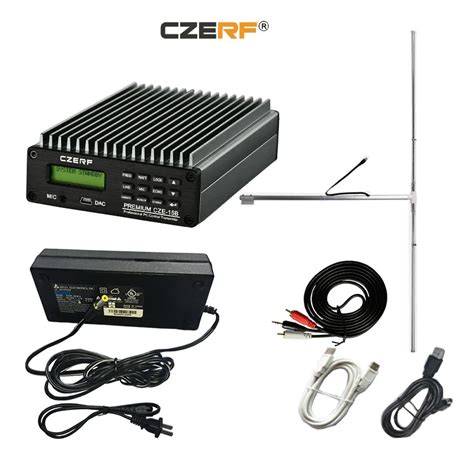 shipping cze   watts wireless fm transmitter   wave dipole antenna