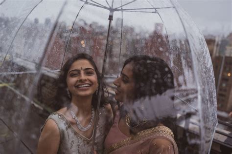 hindu muslim lesbian couple praised for stunning anniversary pictures metro news