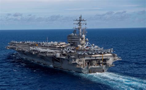 ronald reagan carrier strike group enters 5th fleet united states