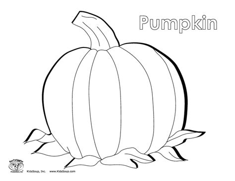 pumpkin coloring sheet worksheet  pre  kindergarten lesson planet