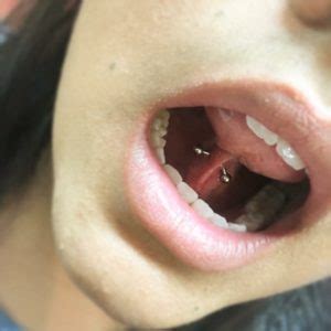 tongue web piercing  ideas pain level healing time cost