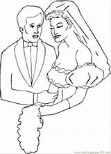 Coloring Pages Groom Bride Color Loves His Comments Colouring Coloringpages101 Relationship Coloringhome sketch template