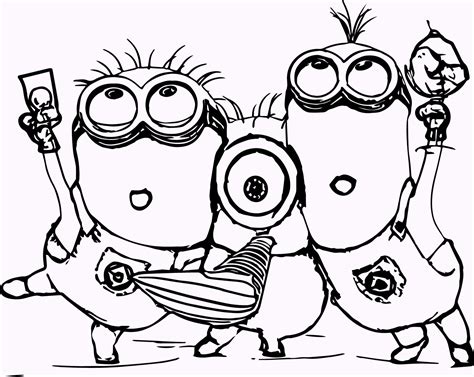 coloring fun   popular minions coloring pages