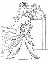 Barbie Coloring Pages Wedding Princess Choose Board Printable Dress Colouring Girls Sheets sketch template