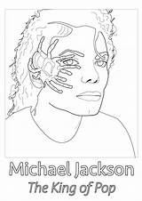 Jackson Michael Coloring Pages Printable Color Getcolorings Spider sketch template