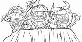 Moana Coloring Pages Kakamora sketch template