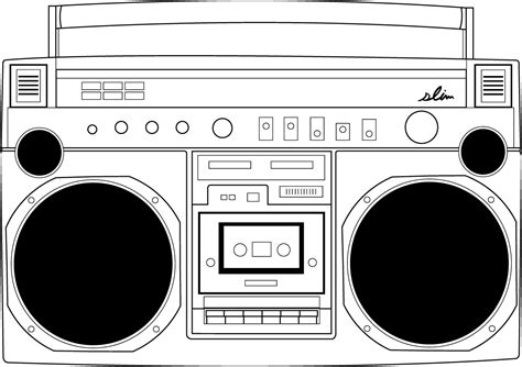 boombox clipart printable boombox printable transparent