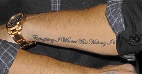 liam payne tattoos  meanings