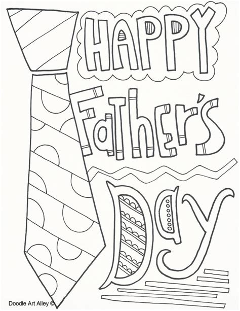 fathers day coloring pages doodle art alley fathers day art fathers