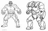 Hulk Pages Drawing Coloring Paintingvalley sketch template