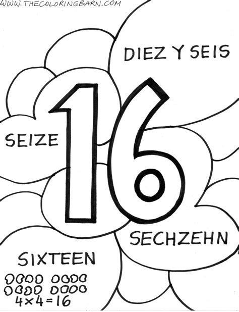 number coloring pages  printable coloring pages