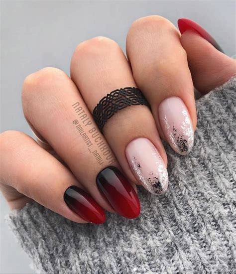 red valentines day nails design   romantic day valentines day nail designs