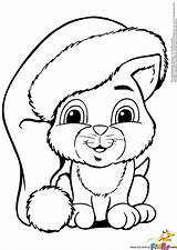 Coloring Christmas Pages Kids Fox Book Colouring Color Sheets Books Decorations sketch template