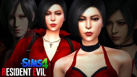 the sims 4 ada wong resident evil create a sim หน้าข้อมูล