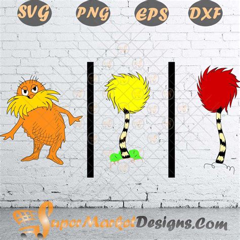 lorax dr seuss quotes   lorax america svg png dxf inspire