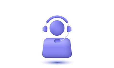 unique virtual technical support service customer   isolated