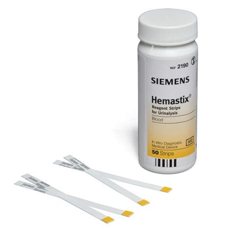 hemastix blood id reagent strips presumptive blood id forensic supplies sirchie