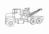Truck Tow Attrezzi Plow Towing Lkw Naperville Printmania sketch template