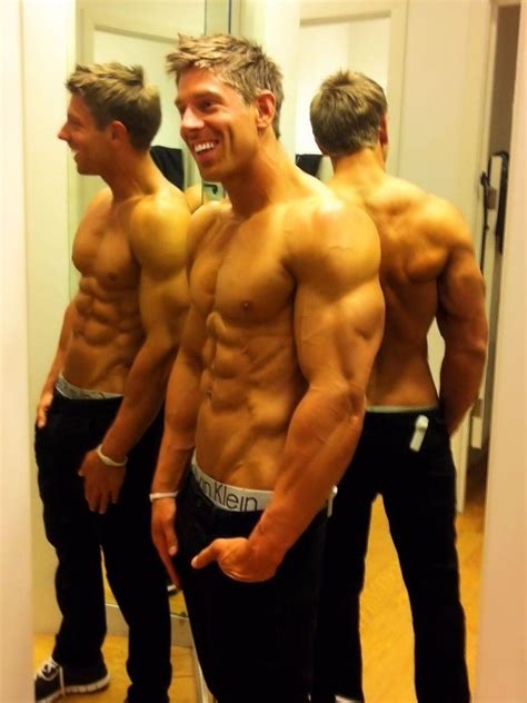 Mirror Orgy By Musclevision On Deviantart Blonde Guys Ripped Men Muscle
