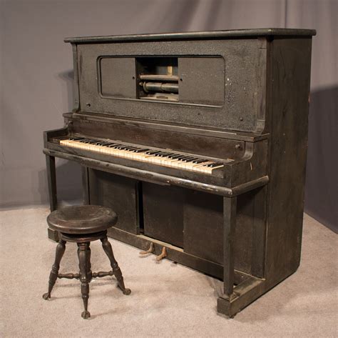 gulbransen mahogany player piano antique piano shop