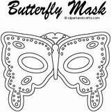 Butterfly Masks Mask Printable Template Coloring Pages Kids Halloween Hubpages Pattern Mardi Gras Masquerade Paper Crafts Horse Bee Craft Colouring sketch template