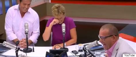Hilary Barry In Laughing Fit After Reporting On Diplomat