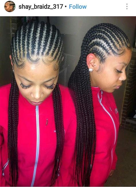 pin  braided hairstyles african american